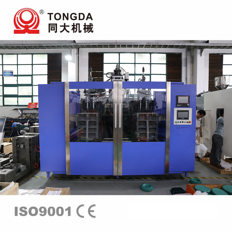 HDPE Bottle Cover PE Blow Molding Machine High Speed Full Automatic