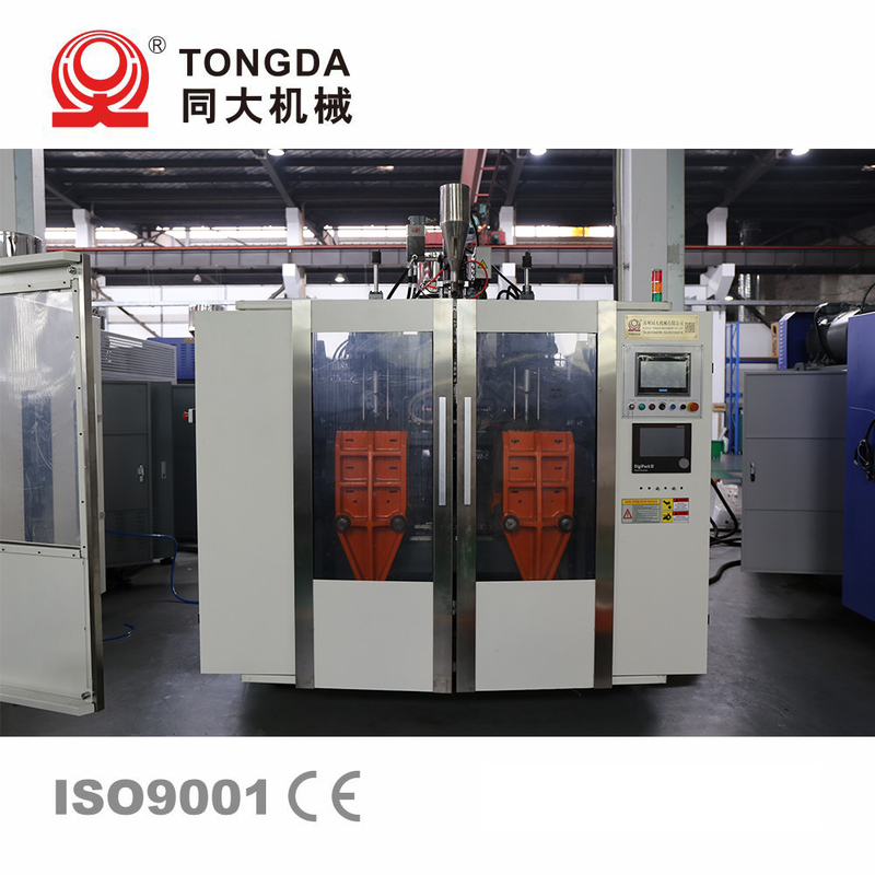 Extrusion 1L - 5L HDPE Bottle Blowing Machine Double Station